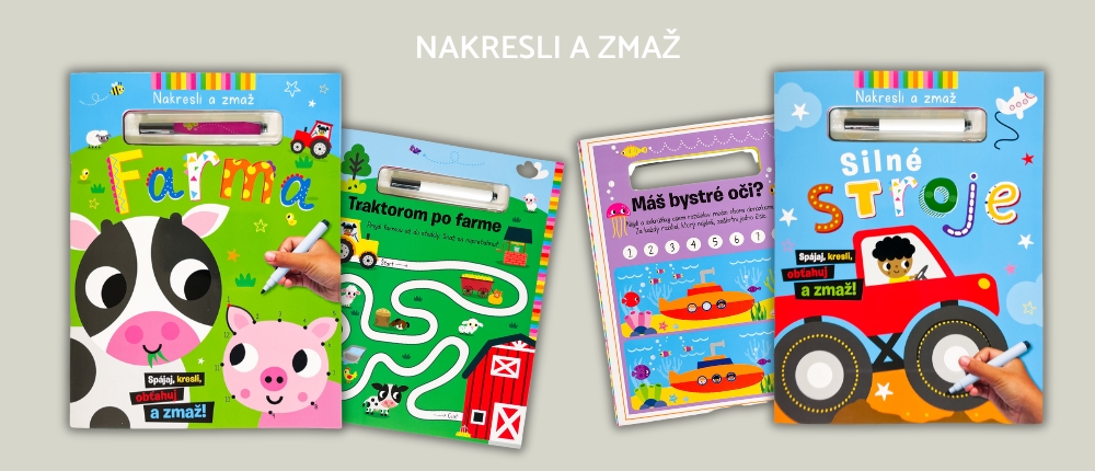 Napíš a zmaž pracové zošity